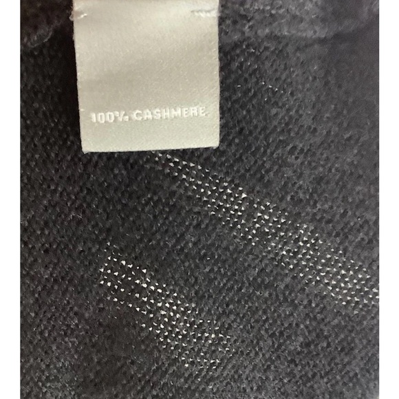 Neiman Marcus Cashmere Collection Sz L 100% Cashmere Asymmetric Hem Sweater - Picture 5 of 5